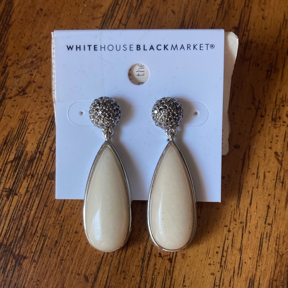White House Black Market earrings. Never been worn, new with tag